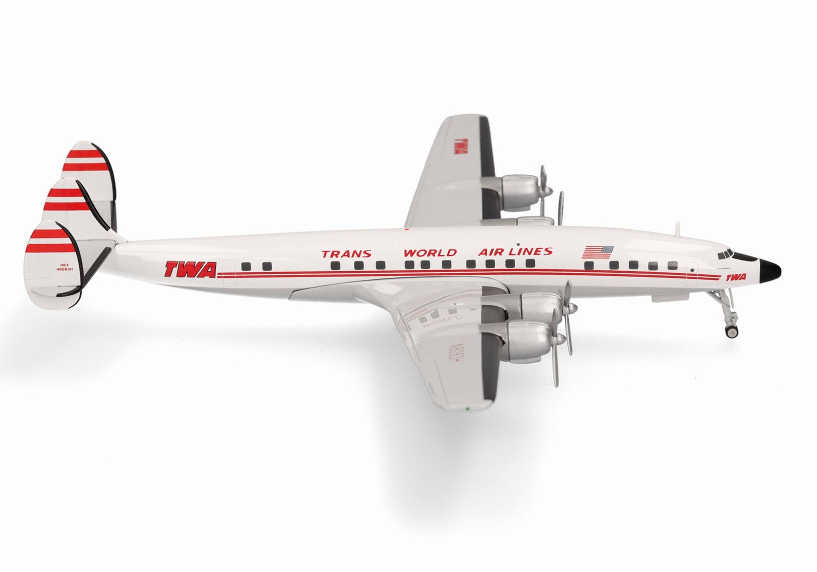 558372-001 Herpa TWA Trans World Airlines / トランス・ワールド航空