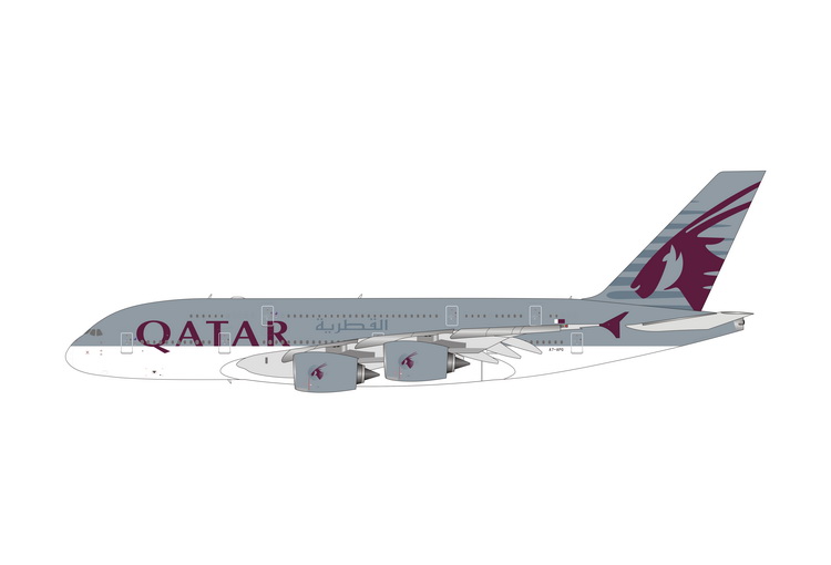 11751 Phoenix Qatar Airways / カタール航空 A380 A7-APG 1:400 完売