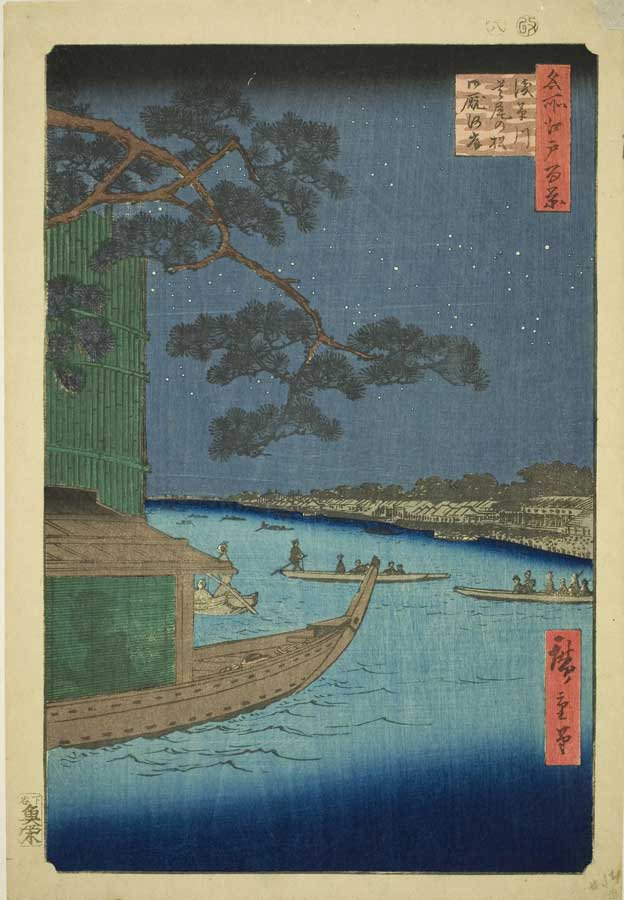 名所江戸百景（歌川広重）の全119作品を簡単に印刷
