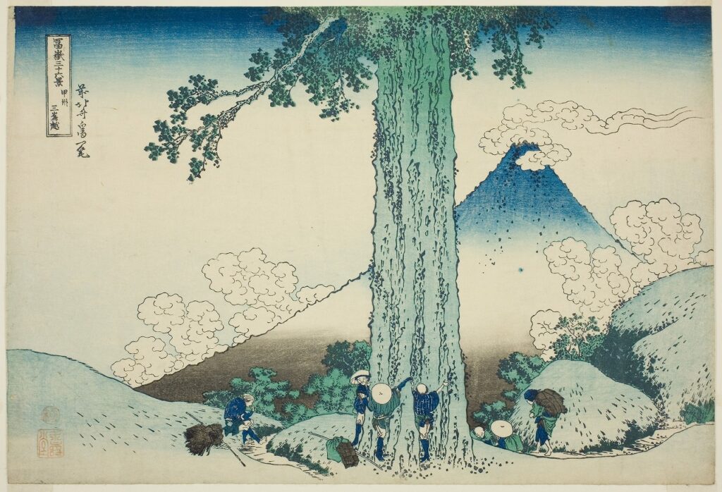 葛飾北斎『富嶽三十六景』とジャポニスム｜ 印象派の絵と比べました