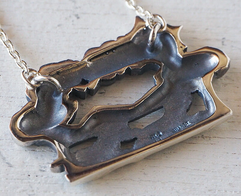 moge（モゲ） 手作りシルバーアクセサリー 羊雲とワンコ シルバー