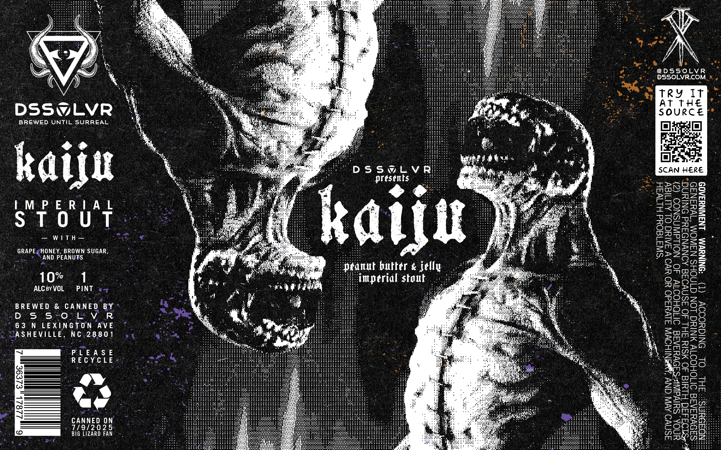 KAIJU - PB&J IMPERIAL STOUT | DSSOLVR Online Shop