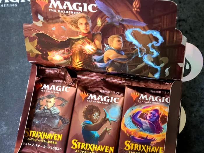 MTG】ストリクスヘイヴンのドラフトブースターBOX先行購入して開封