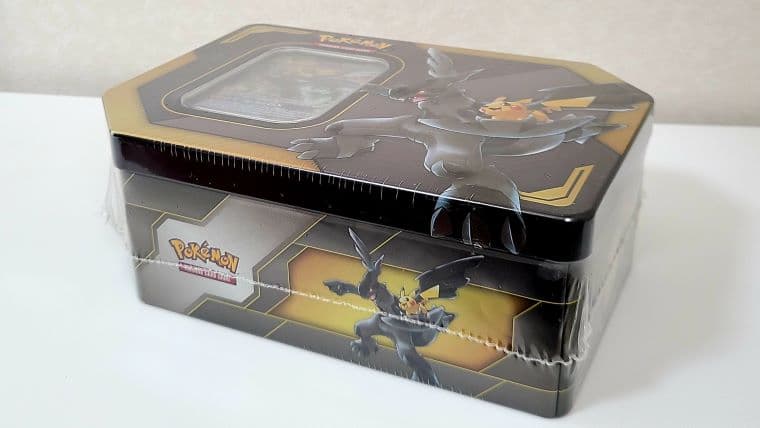 海外ポケカ】ピカチュウ＆ゼクロムGXスペシャルアートが入ったTIN製品