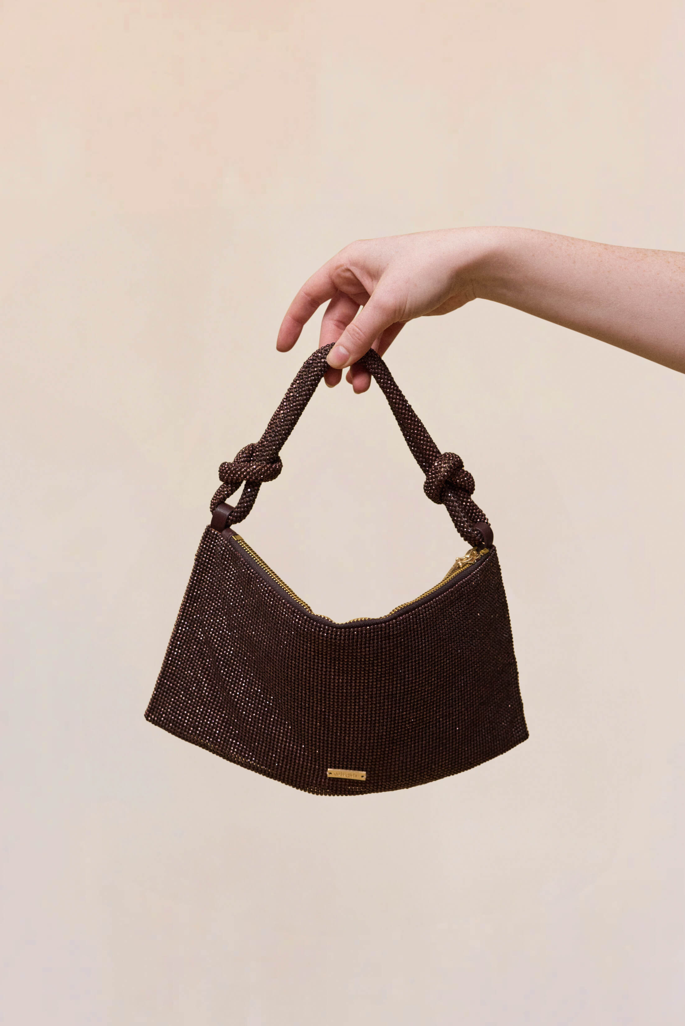 HERA NANO RHINESTONE SHOULDER BAG - JAVA – CULT GAIA
