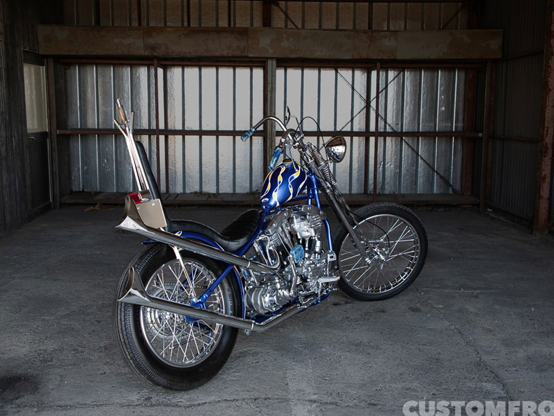 グラスホッパーモーターサイクルのパンショベル(PAN SHOVEL)の
