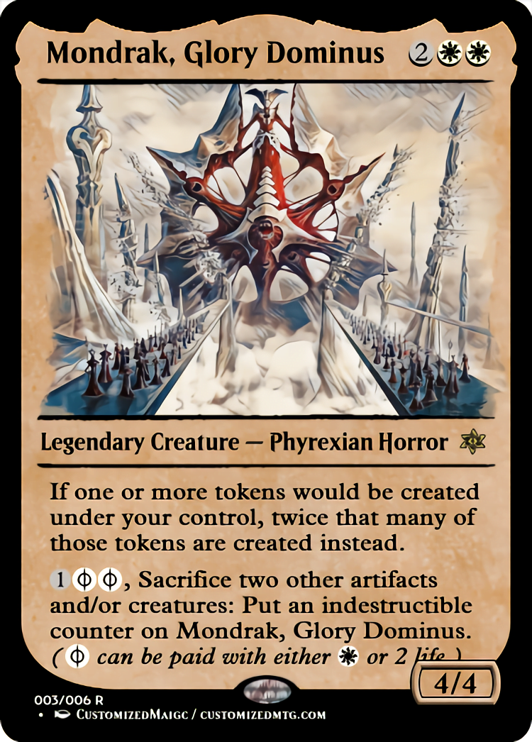 Mondrak, Glory Dominus | Magic The Gathering Proxy Cards