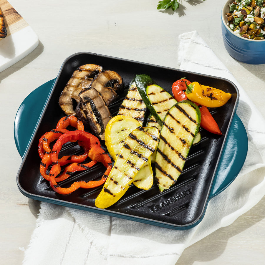 Le Creuset Cast Iron Grill Pan - 9.5