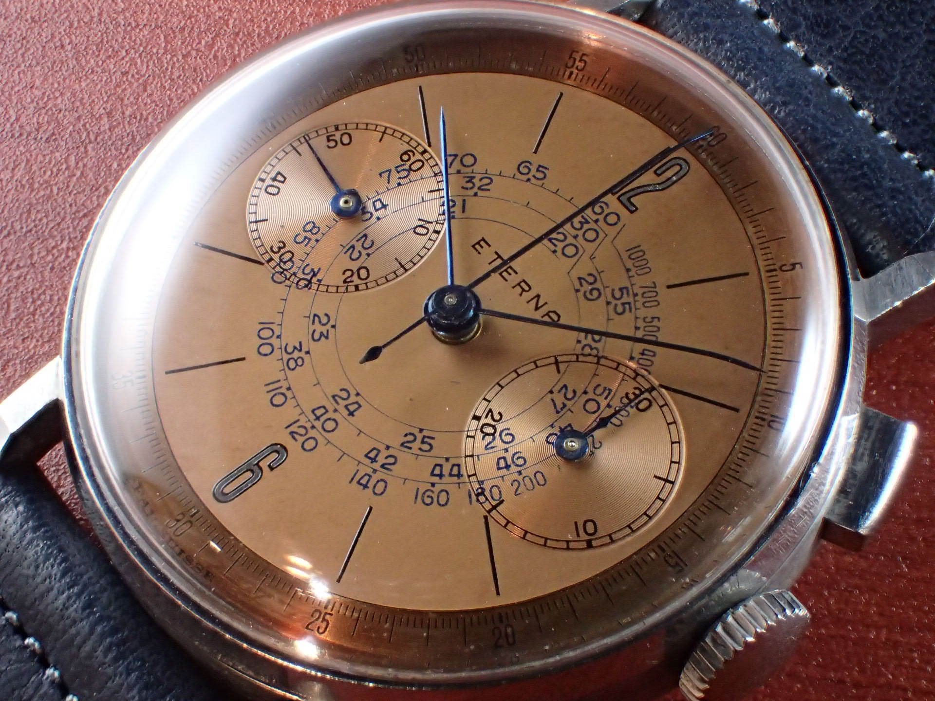 エテルナ クロノグラフ バルジュー22 カッパーDL 1940年代 | VINTAGE