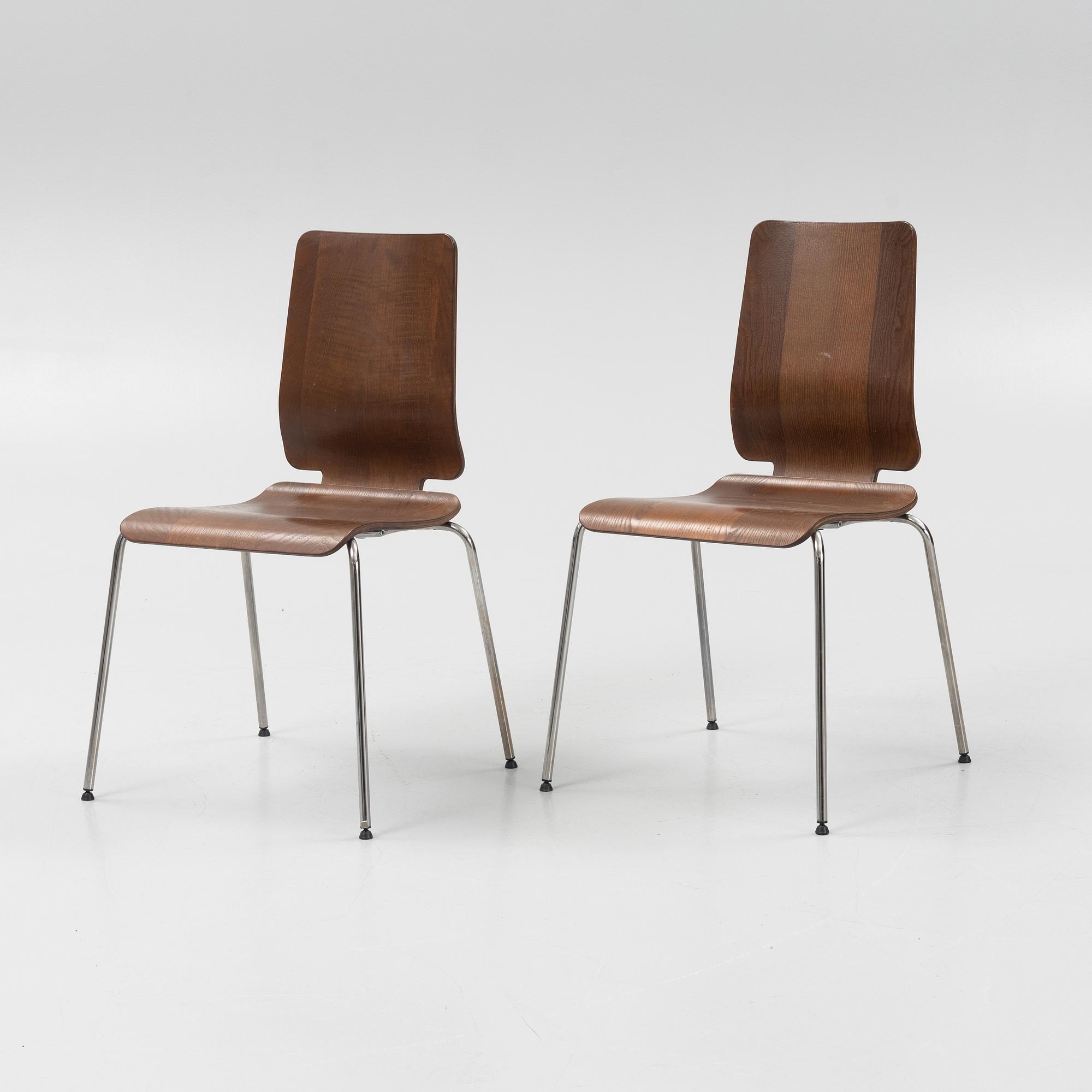 A set of six 'Gilbert' chairs, IKEA, 1990's. - Bukowskis