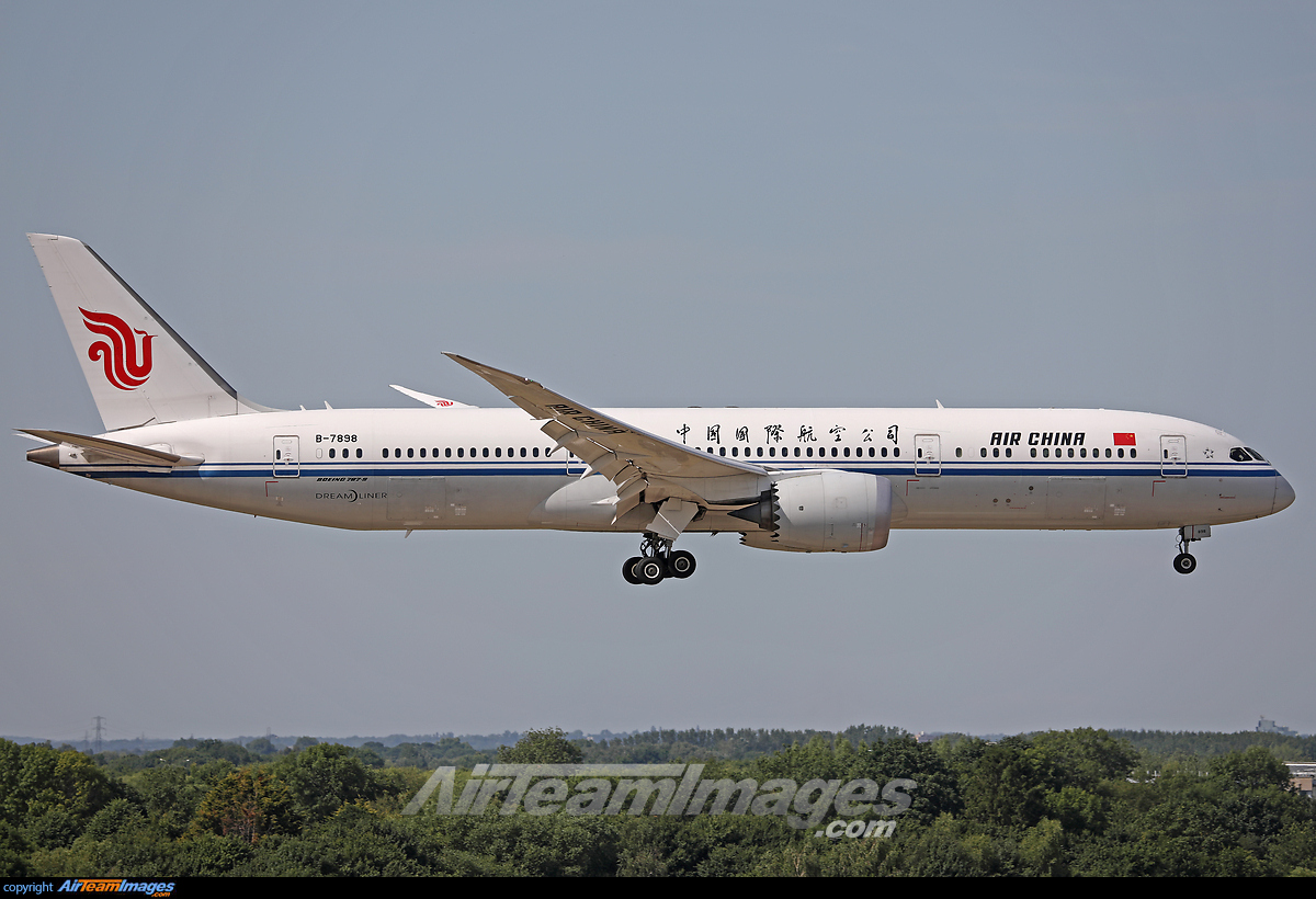 Boeing 787-9 Dreamliner Air China B-7898 - AirTeamImages.com