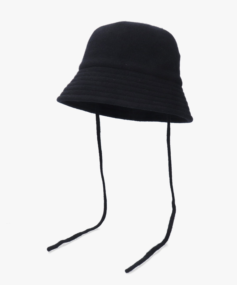 milsa バスクバケットハット | 58cm(58) BLACK (01) | milsa / ミルサ