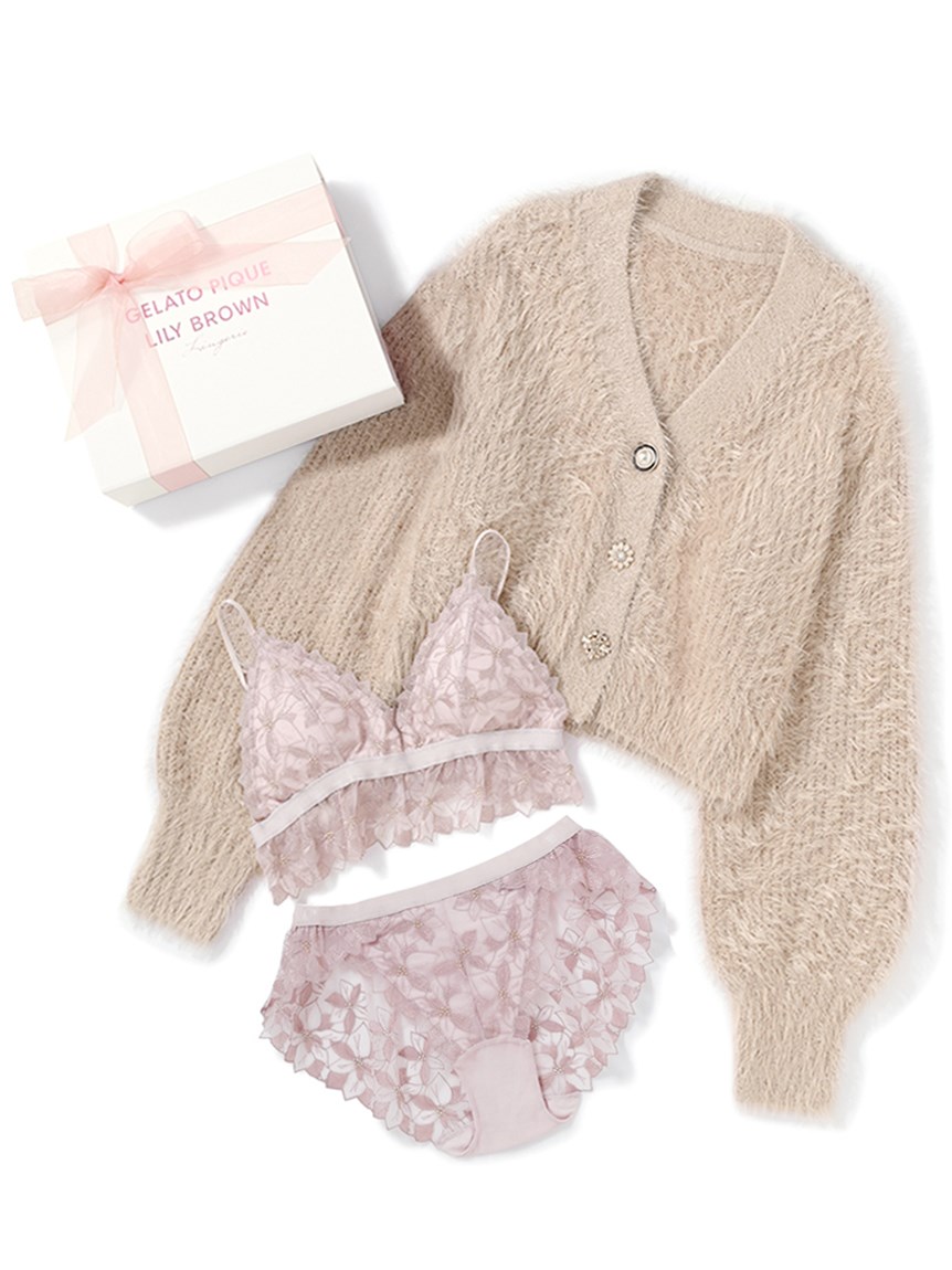 LILY BROWN Lingerie × gelato pique】【セット商品】【ラッピング済