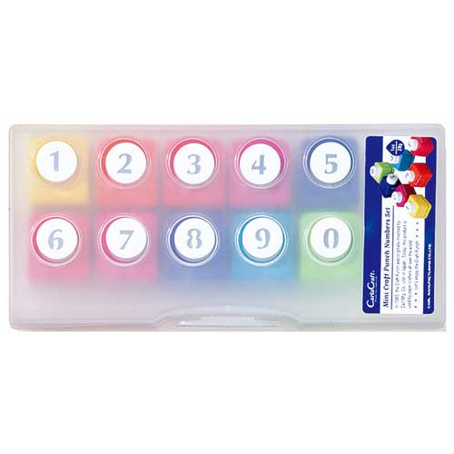 スマートスクール / ミニクラフトパンチセット CN12-C 数字