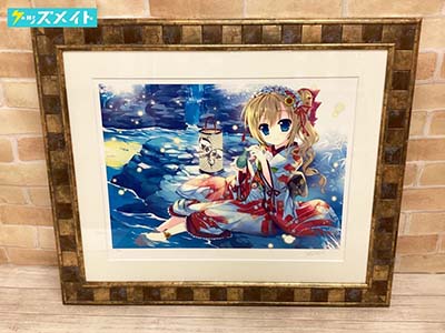 藤真拓哉 「VIVIDCOLOR BLUE」 アールビバン版画25部限定