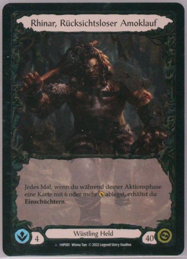 Auction Prices Realized Tcg Cards 2022 FLESH AND BLOOD HISTORY