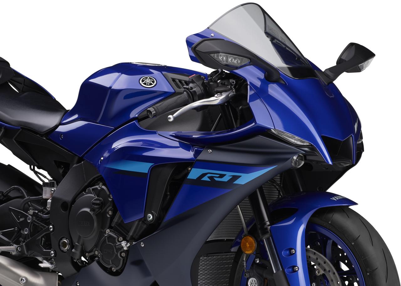 ヤマハ「YZF-R1」「YZF-R1M」は2024年モデルでカラー＆グラフィックを