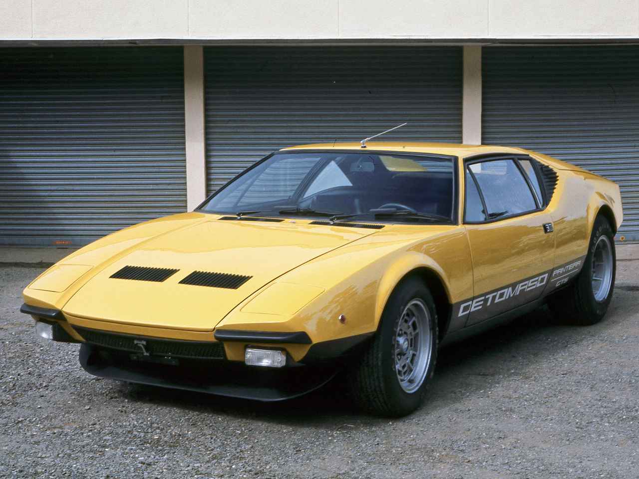 デ・トマソ パンテーラは、アメリカンV8をミッドシップ搭載した異色の