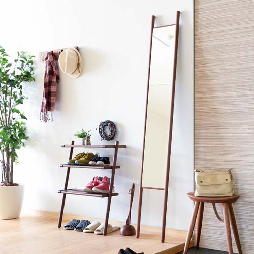 旭川家具 cosine コサイン Entrance エントランスミラー 国産家具 無垢