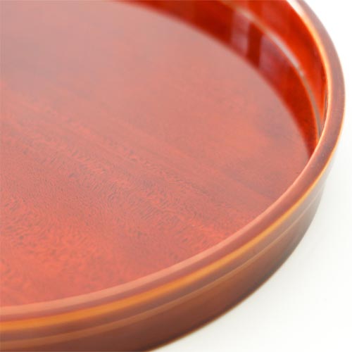 飛騨春慶 福壽漆器店 宗寛盆 伝統工芸品 木製 トレー | MUKU工房