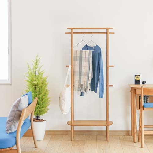 飛騨家具 HIDA 飛騨産業 Cobrina コブリナ ハンガーラック 国産家具