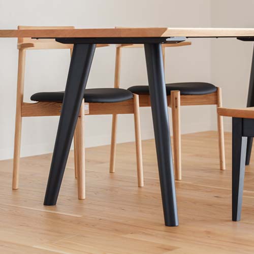 飛騨家具 ibata interior イバタインテリア Ritz リッツ テーブル 木脚