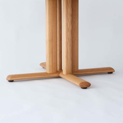 飛騨家具 shirakawa シラカワ ネオテーブル 八角形 1本脚 国産家具