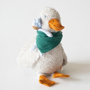 ぬいぐるみ ENZO Duck lying／Kathe Kruse（ケテ・クルーゼ）｜愛着を