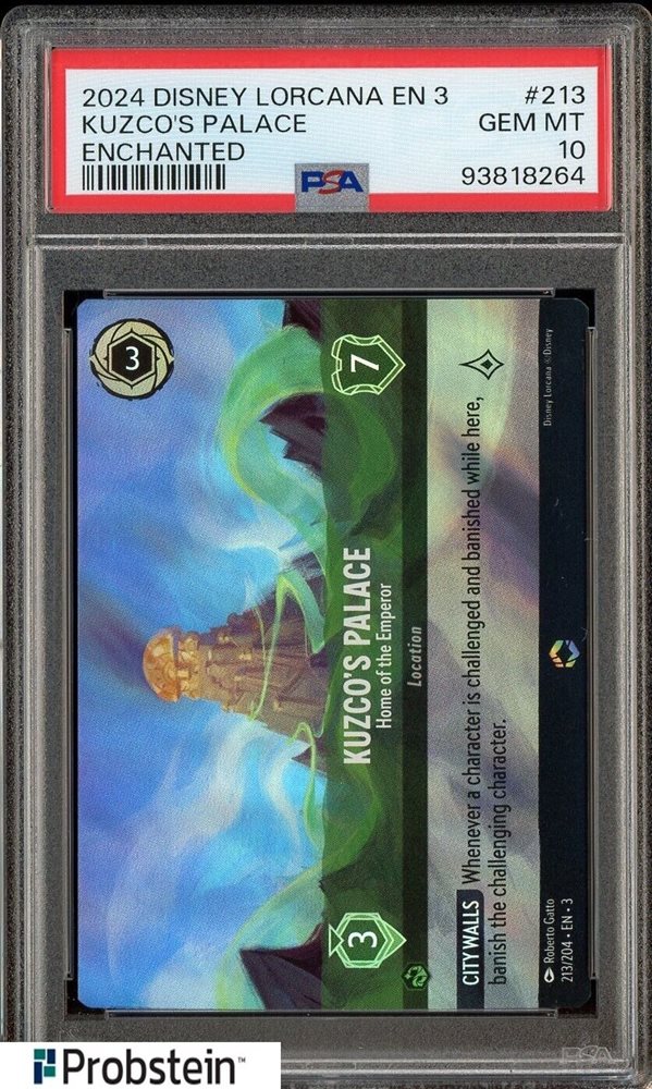 Auction Prices Realized Tcg Cards 2024 DISNEY LORCANA EN 3-INTO