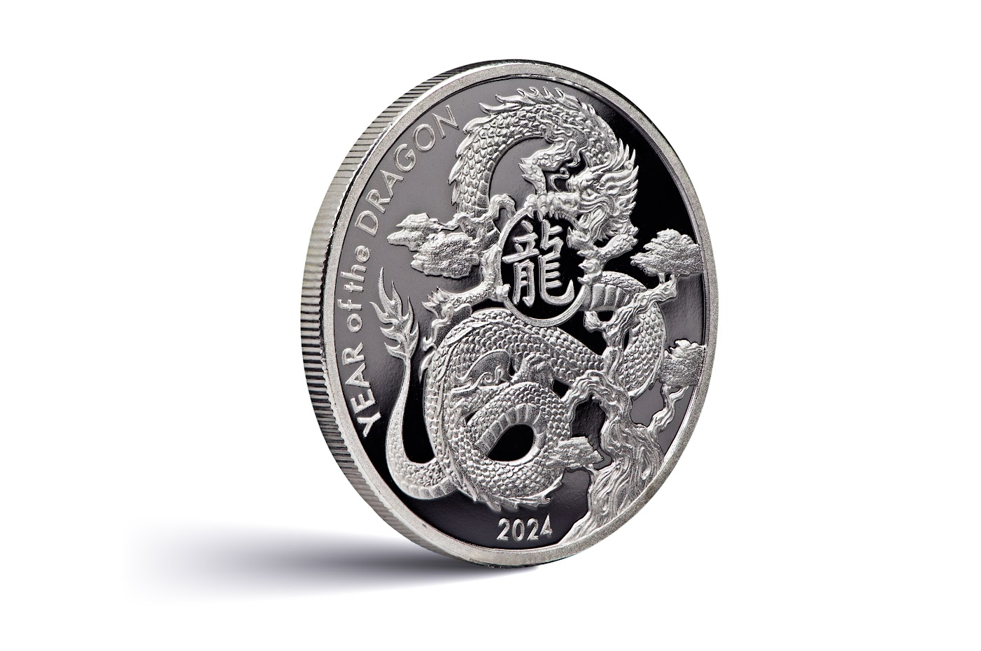 Buy the 2024 Asahi Lunar Dragon 1 Oz Silver Round (New) | Monument