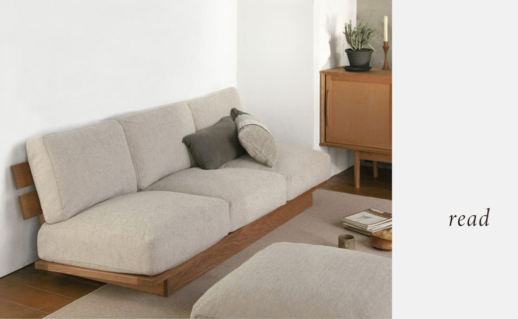 MOMO NATURAL | モモ ナチュラル - オフィシャルサイト CLOUD LOW SOFA 2P