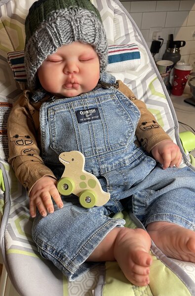 Pickle reborn doll by Julie Gerstein | Darling Art Reborn Nursery