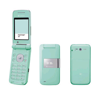 SoftBank PANTONE 812SH ミントグリーン|中古ガラケー格安販売の