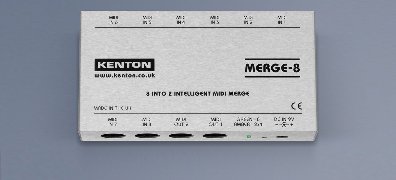 Kenton MIDI Merge Unit Now Available