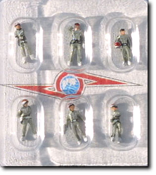 1/150 ジオラマキャラ: ウルトラ警備隊 (ウルトラセブン) | HLJ.co.jp