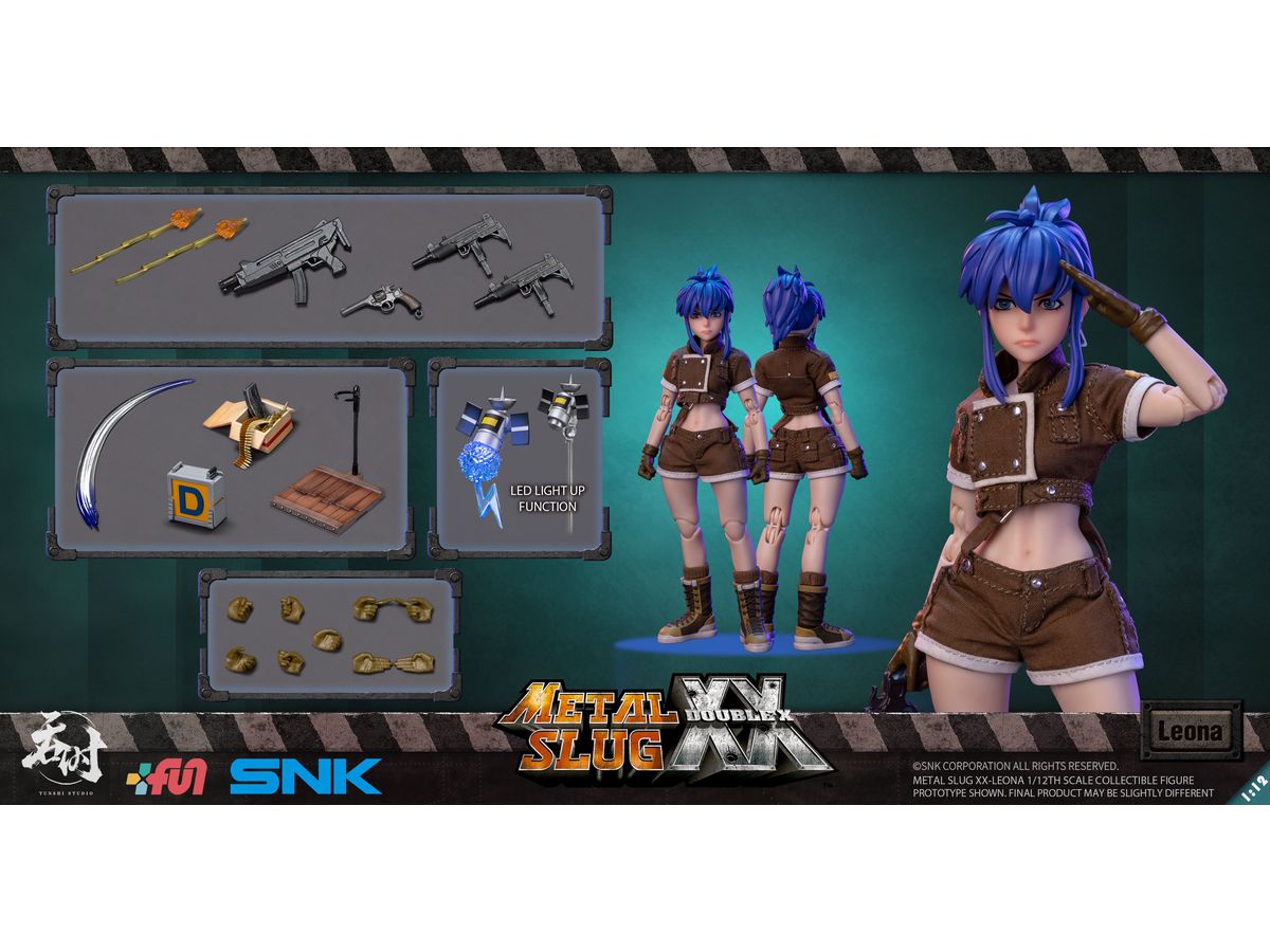 1/12 メタルスラッグ XX アクションフィギュア レオナ | HLJ.co.jp