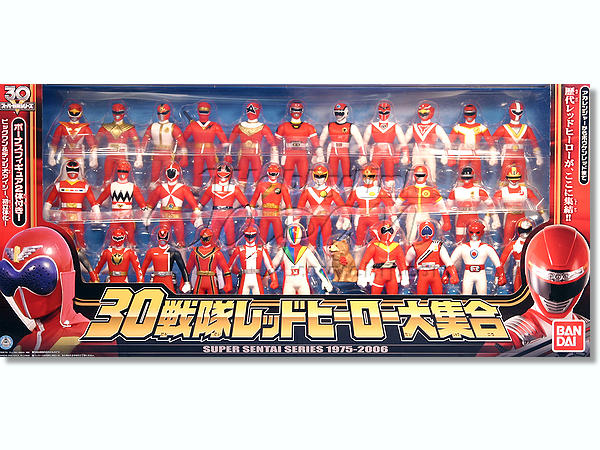 30戦隊レッドヒーロー大集合 | HLJ.co.jp