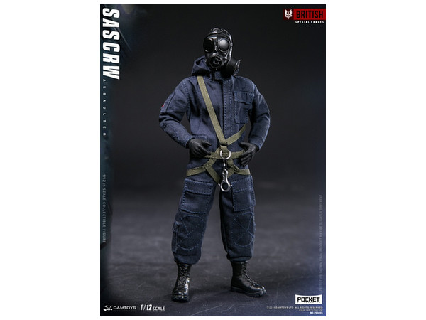 1/12 DAMTOYS PES001 ポケットエリートシリーズ 英国特殊部隊SAS CRW