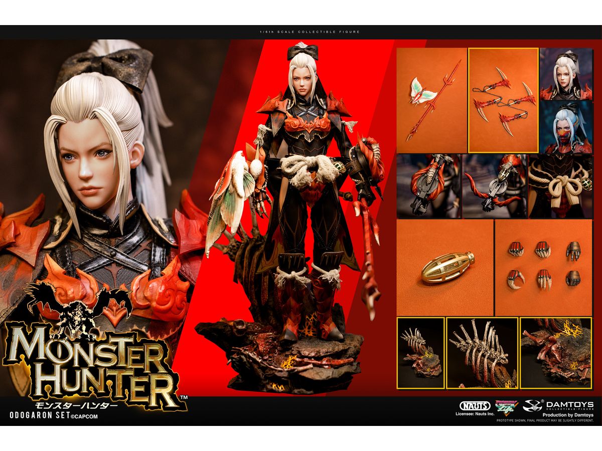 1/6 ノーツ x ダムトイ モンスターハンター コレクティブルアクション