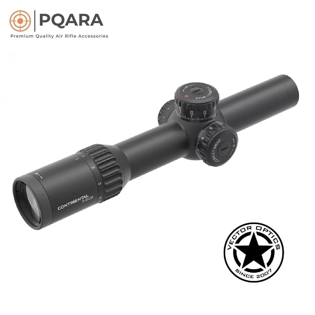 Vector Optics SCFF-31 34mm Continental 1-6x28 FFP Riflescope