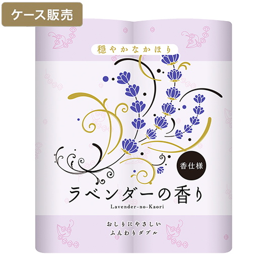 王子ネピア株式会社｜【ケース販売】四国特紙 ラベンダーの香り 4