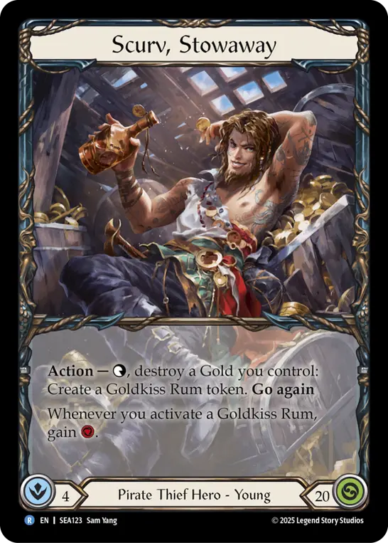 Scurv, Stowaway – Flesh & Blood