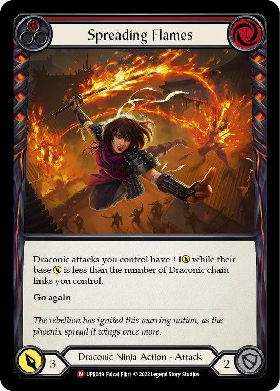 Spreading Flames – Flesh & Blood