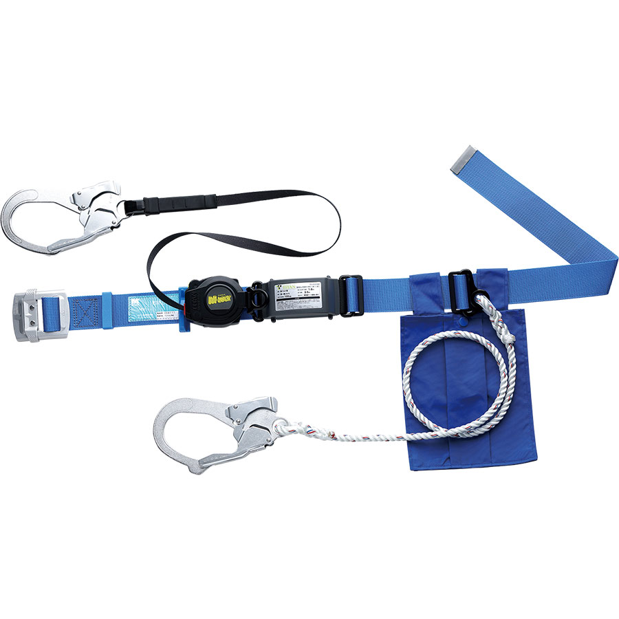 胴ベルト型 ロープ式補助ロープ付 MSK－500L－30L－SB