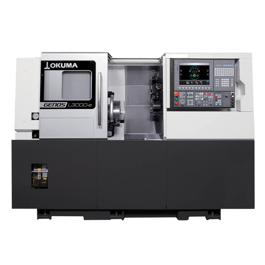 CNC lathe | GENOS lathe | horizontal lathe | GENOS L3000-e