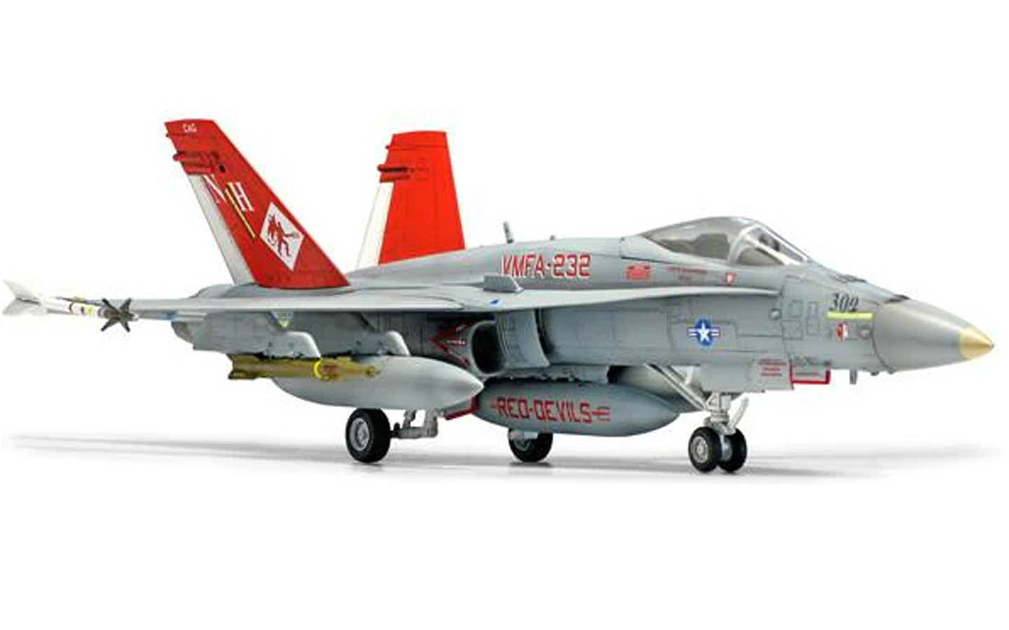 USMC F/A-18A+, VMFA-232 Red Devils - Academy 12520 | kingshobby.com