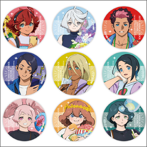 水星の魔女フェス」オフィシャルグッズ全ラインナップ公開！缶バッジ