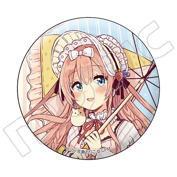 初音ミクシリーズ 缶バッジ 佐倉おりこ スイーツ ルカ: キャラグッズ