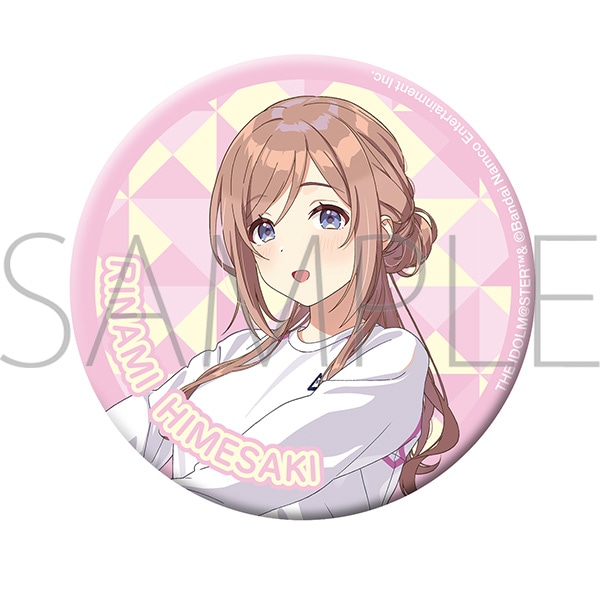 再販分】学園アイドルマスター グリッター缶バッジ／I 姫崎 莉波