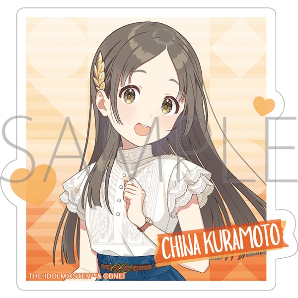 学園アイドルマスター ステッカー／F 倉本 千奈: キャラグッズ